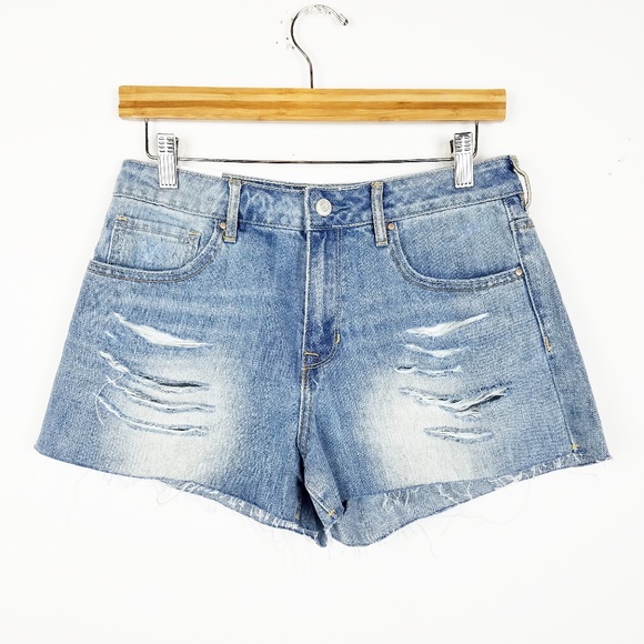 New PACSUN cut out distressed short size 26 - Picture 2 of 7